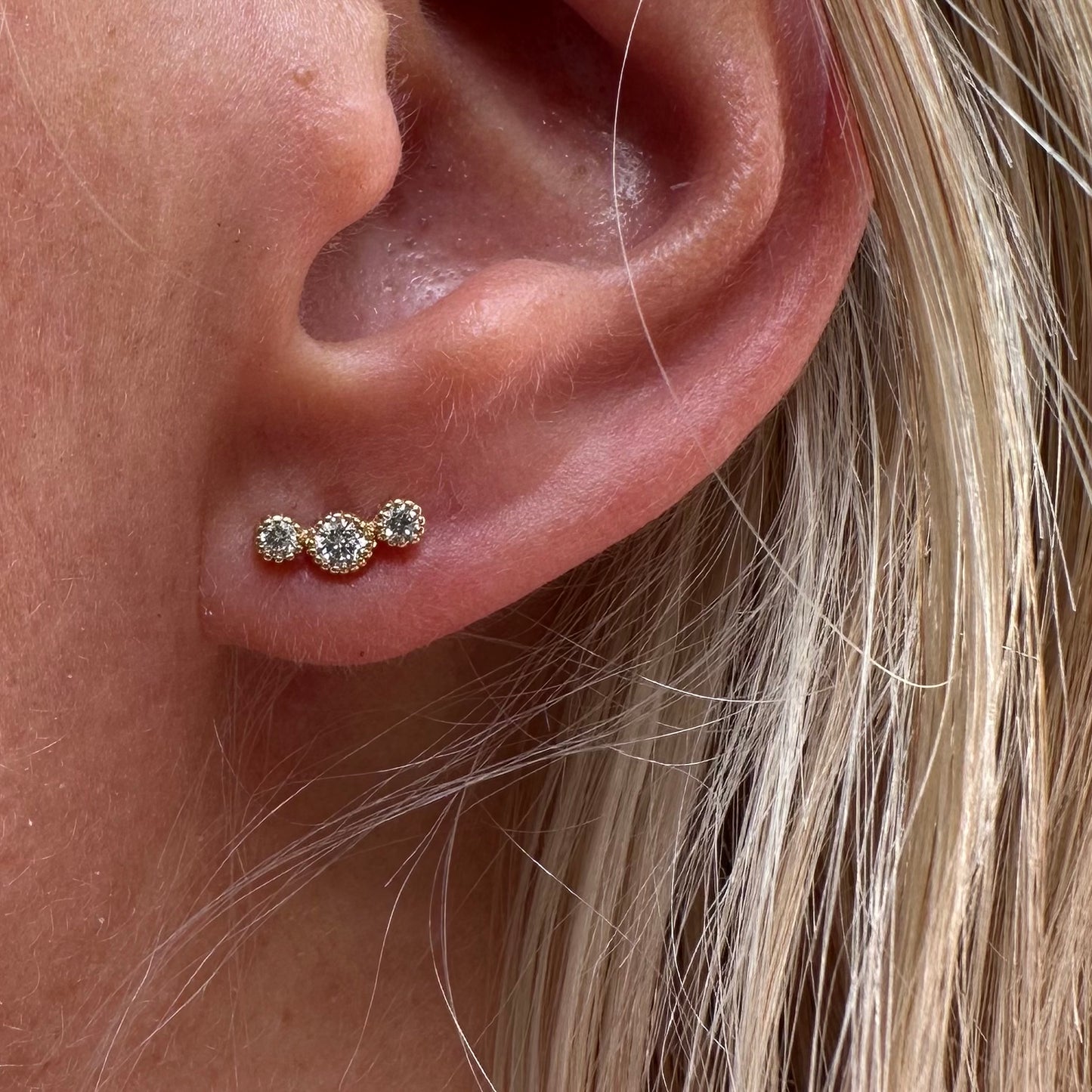 Couronne-Ohrstecker