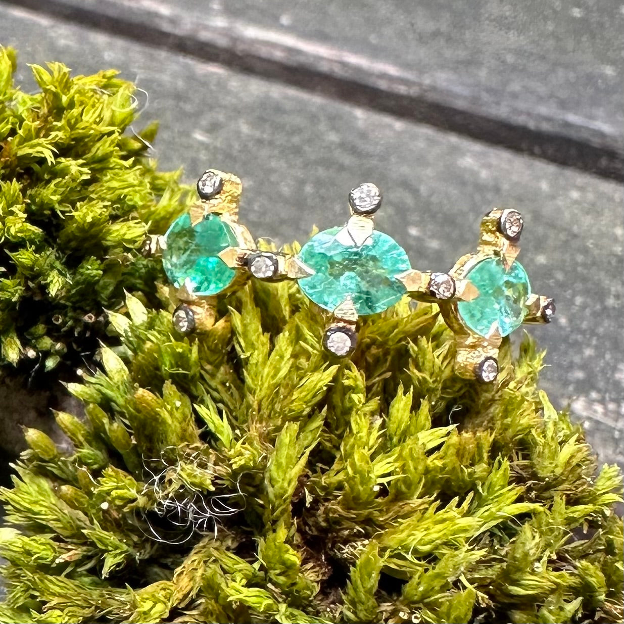 Aqua verde Ring