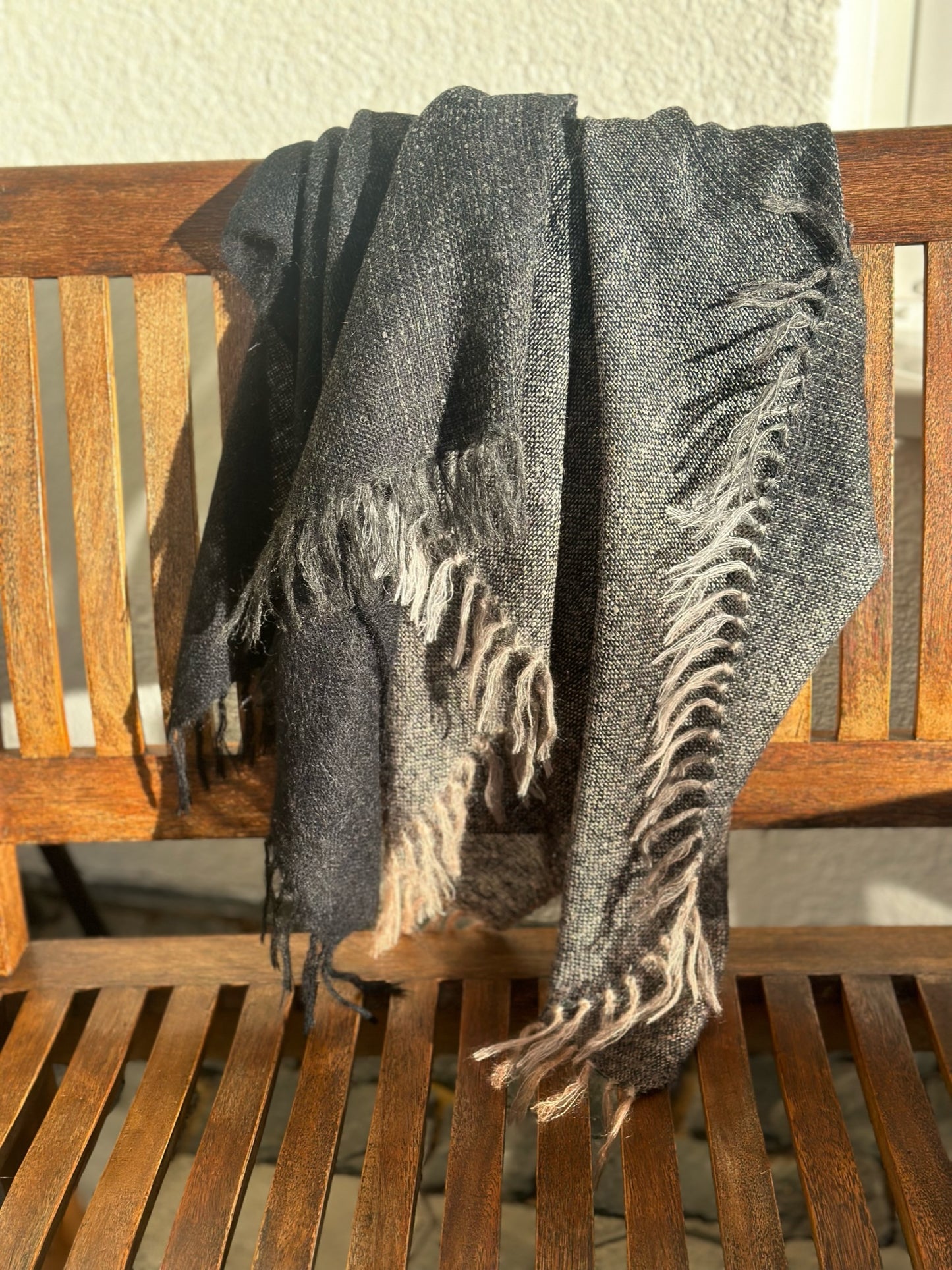 Woven-schwarz/blau-beige/grau