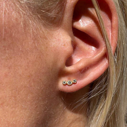 Couronne-Ohrstecker